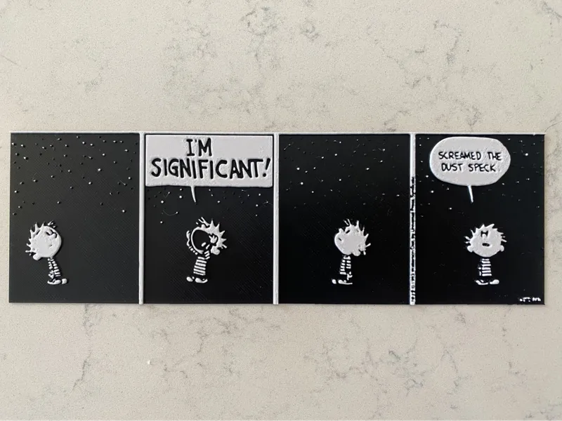 Calvin and Hobbes  I'm Significant  (Hueforge)