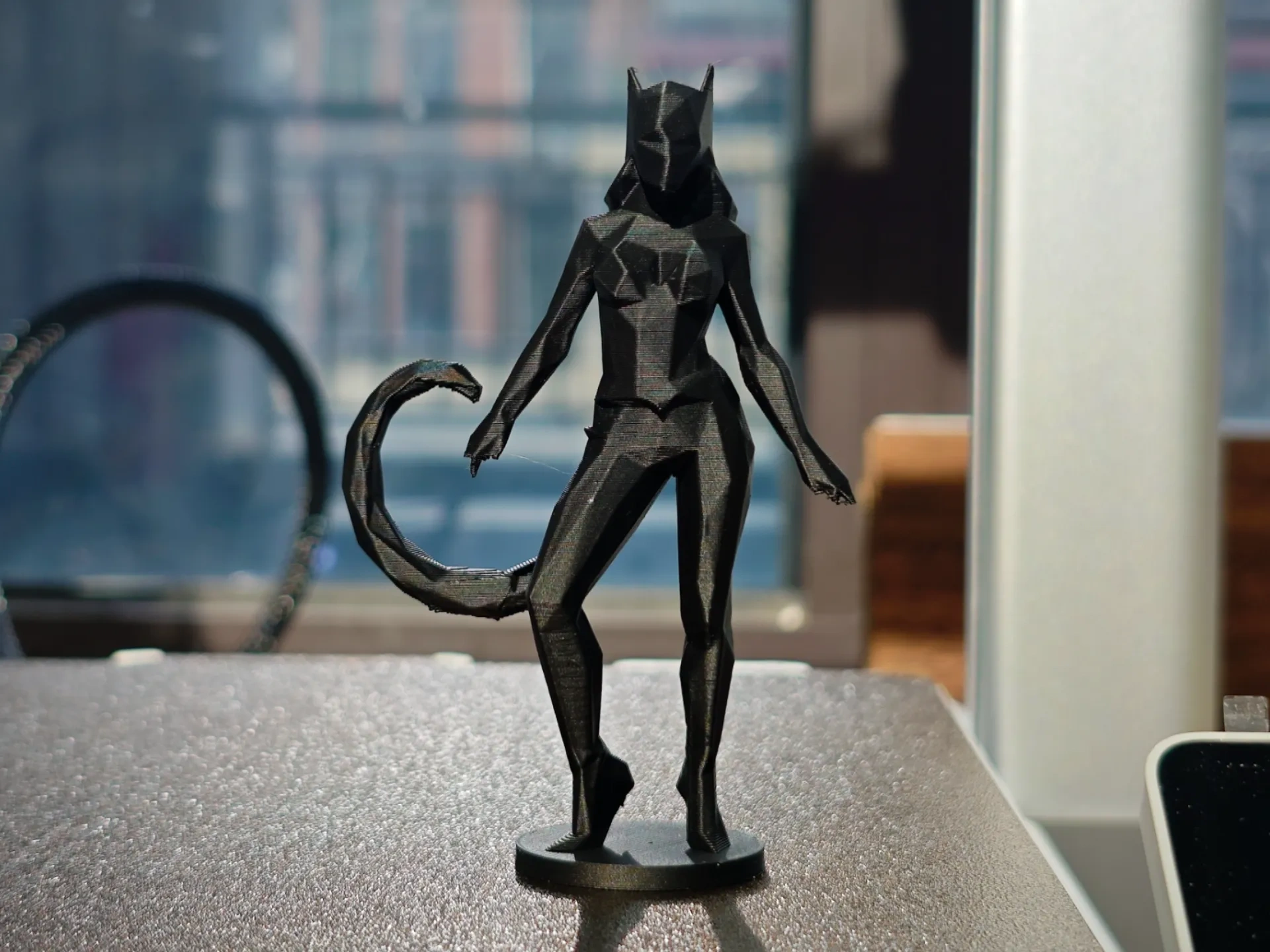 Catwoman Low Polygon