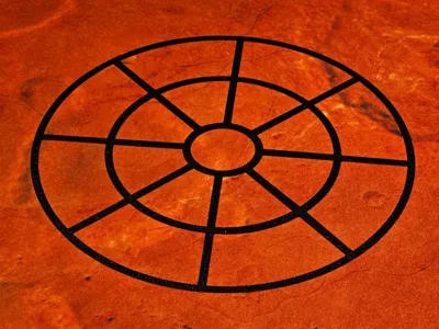 40K Flat Objective Marker