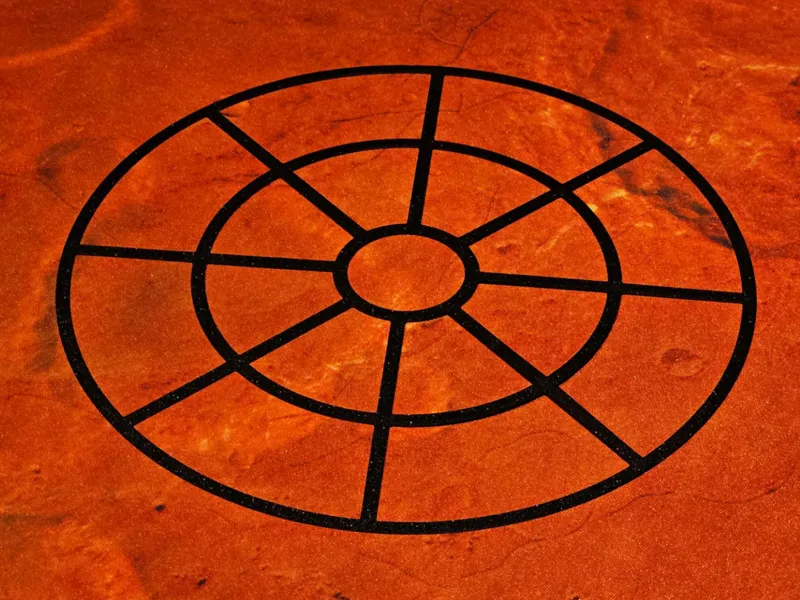 40K Flat Objective Marker