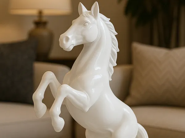 Statue élégante de cheval