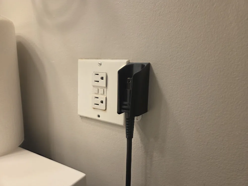 Wall Mounted NA Plug Holder by MY3DLAB MakerWorld: Download Free 3D Models