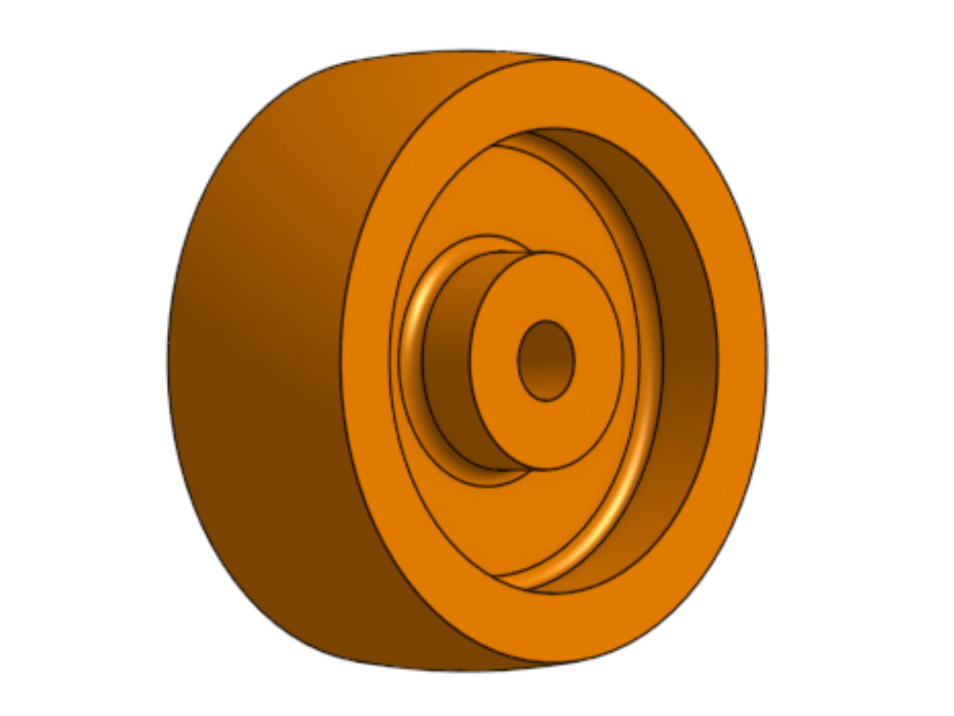 John Deere GX10168 Deck Wheel (5 in)