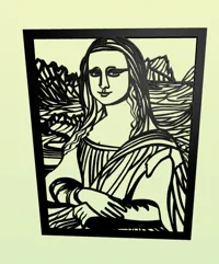 Décoration murale Joconde — photo 3