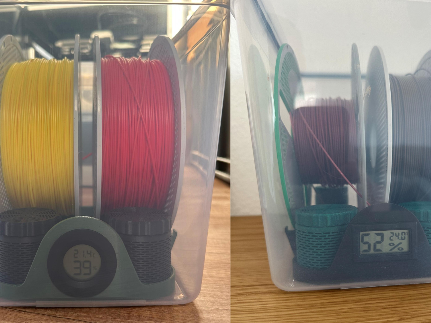 Einfacher Spulenhalter V2 für IKEA 365+ Trockenbox