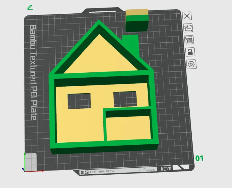 Toy House For Children.   My first 3d Designed in Sketchup