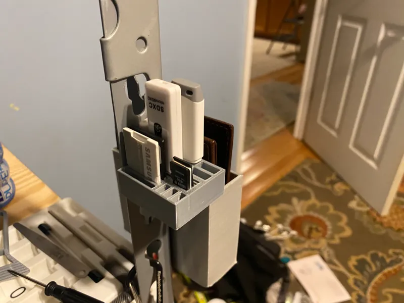 Organizer for SD, Micro, and USB