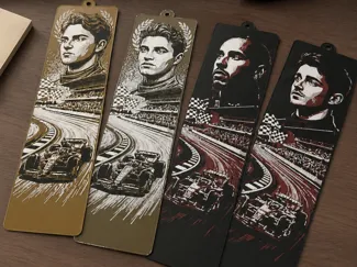 F1 Bookmarks [Oscar Piastri, Lewis Hamilton]