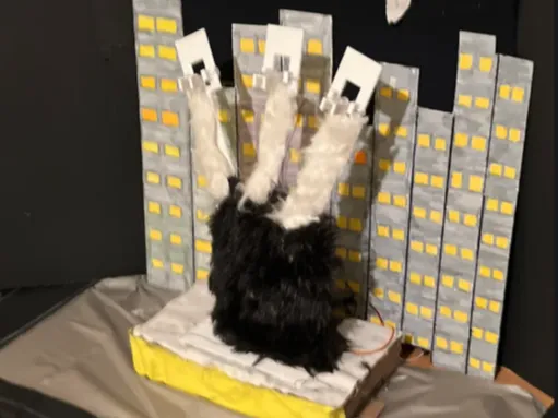 Chuck E Cheese Animatronic mini replica