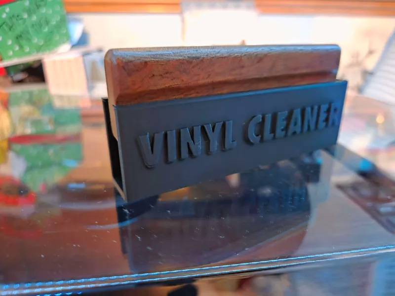 Vinyl Record Brush Holder (For "Vinyl Buddy" Brand