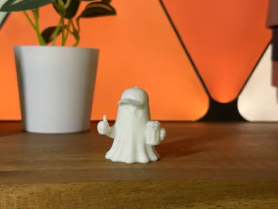 Ghost with Beer