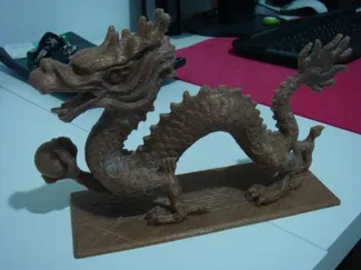 Dragon Brush Holder