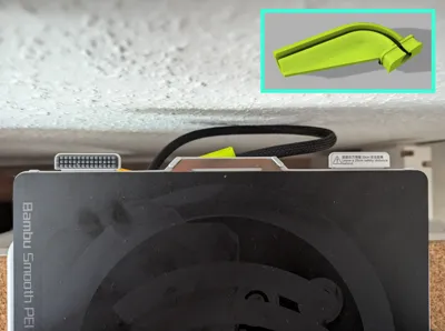 Tight space cabel guide for Bambu A1 (TPU!)