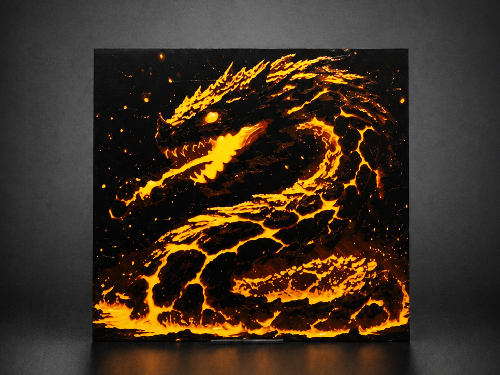 Lava Basilisk - The Molten Sentinel