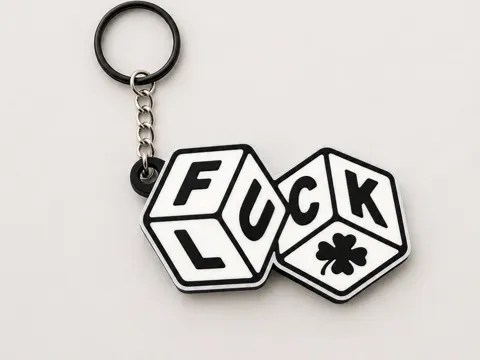 Llavero: Good Luck keychain — referencia de MakerWorld