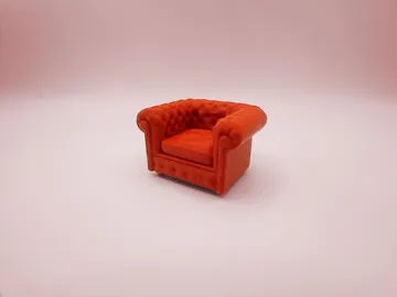 Accesorio para boquillas: WLM - Raised Chesterfield Leather Armchair — vista de referencia 4