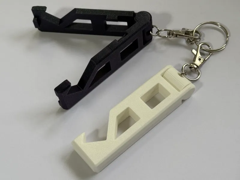 Phone Holder Stand With Clip (Print In Place)