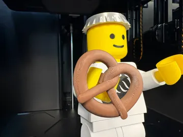 Modelo para impresión 3D: Brezel für 20cm Brickman Figur 500% — vista de referencia 4