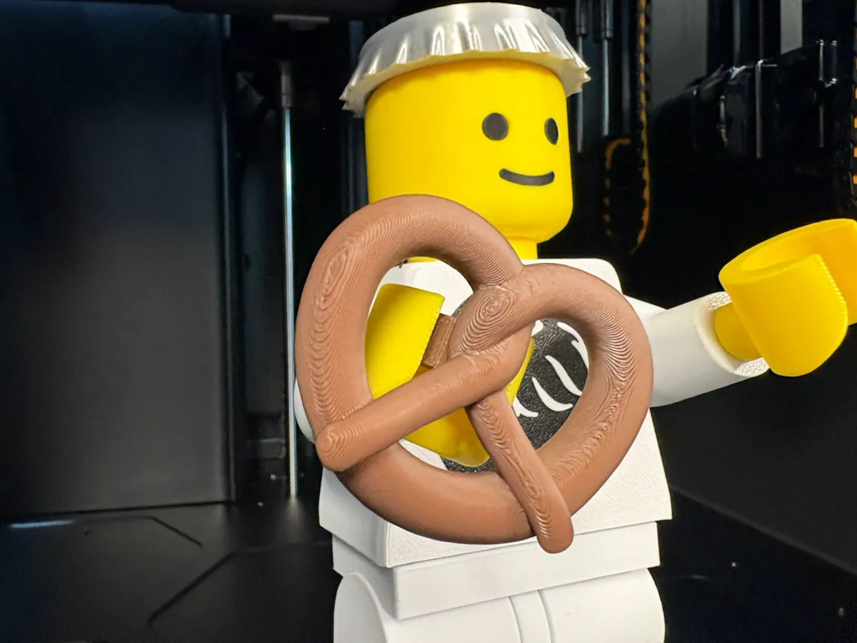Brezel für 20cm Brickman Figur 500% – Kostenloses 3D-Druckmodell ...