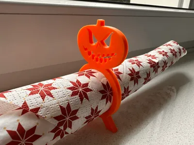 Halloween Pumpkin Napkin Ring