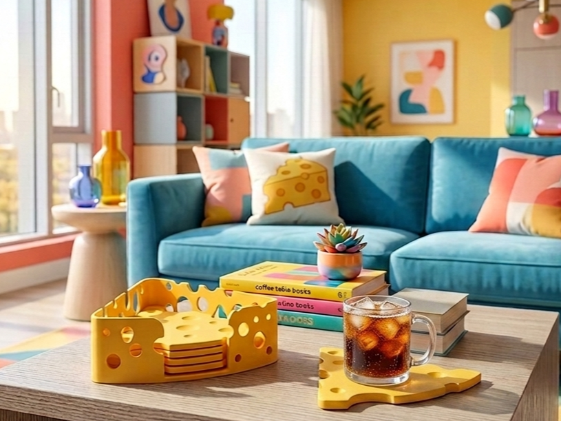 Cheese coaster