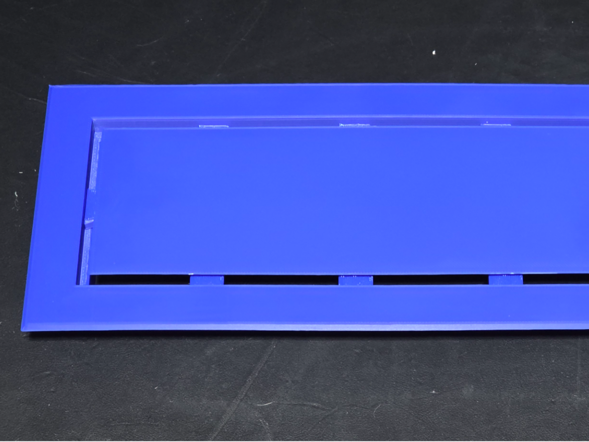Modern Closed Parametric Floor Vent Grille