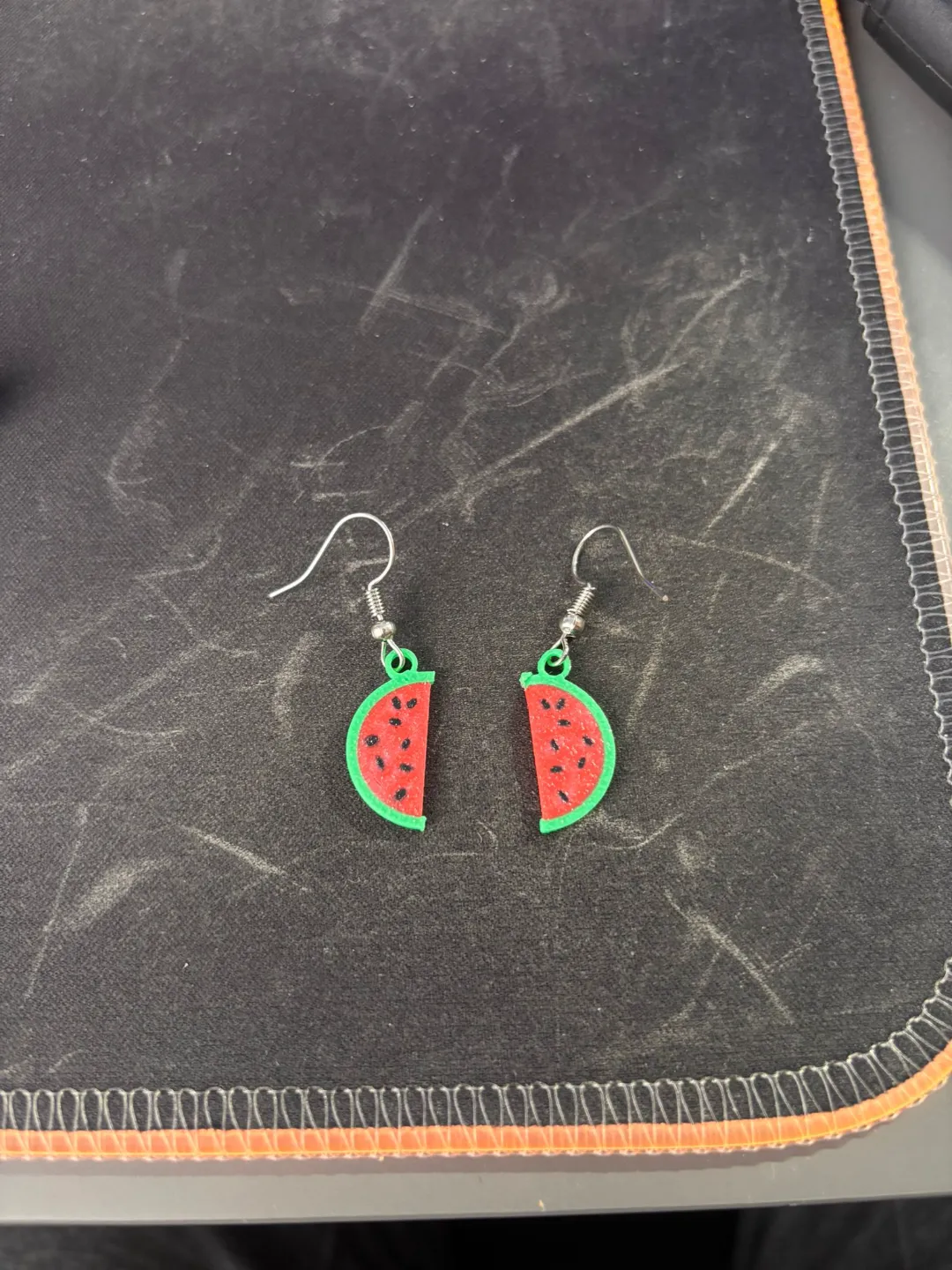 Earrings watermelon view 4