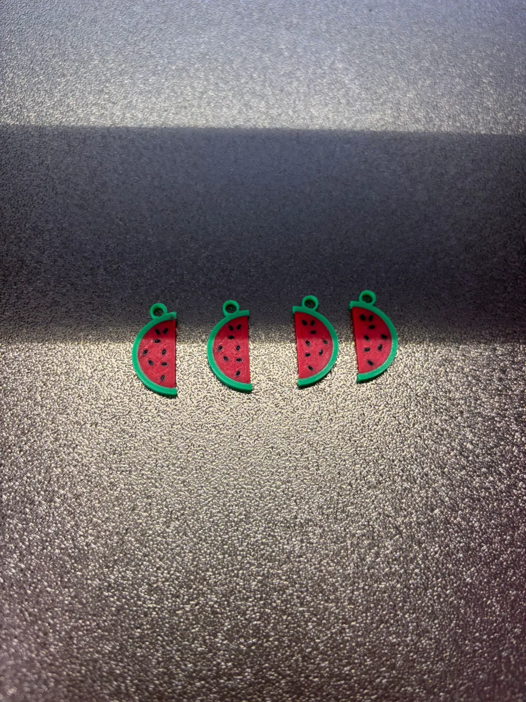 Earrings watermelon view 2