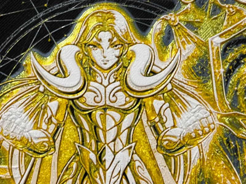 Grande Mur, ariete, Saint Seiya, Hueforge