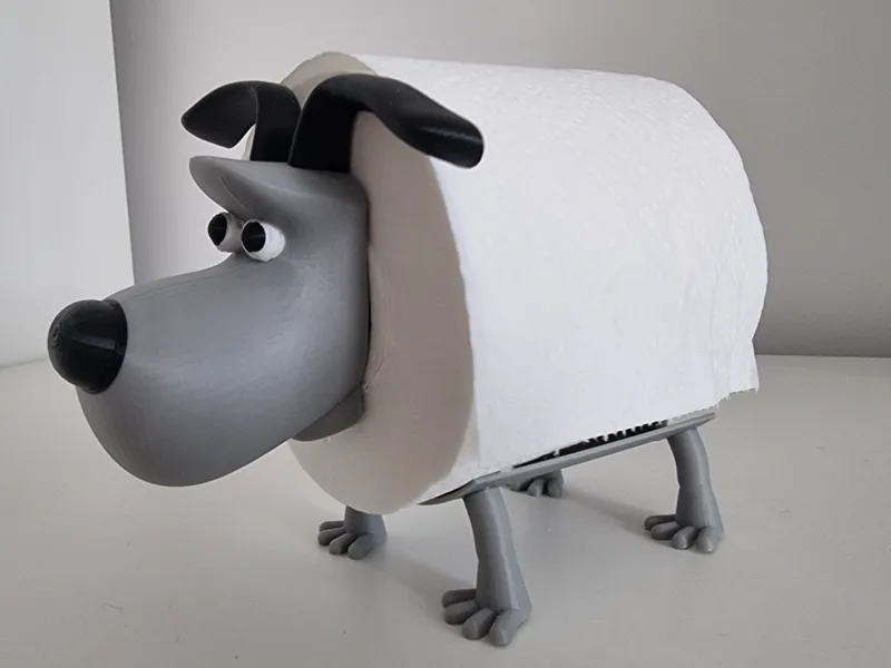 Gromit rollable tissue stand