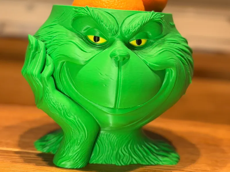Grinch Fruit & Candy Bowl