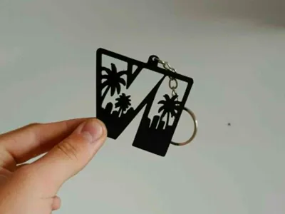 Grand Theft Auto VI (GTA 6) Keychain