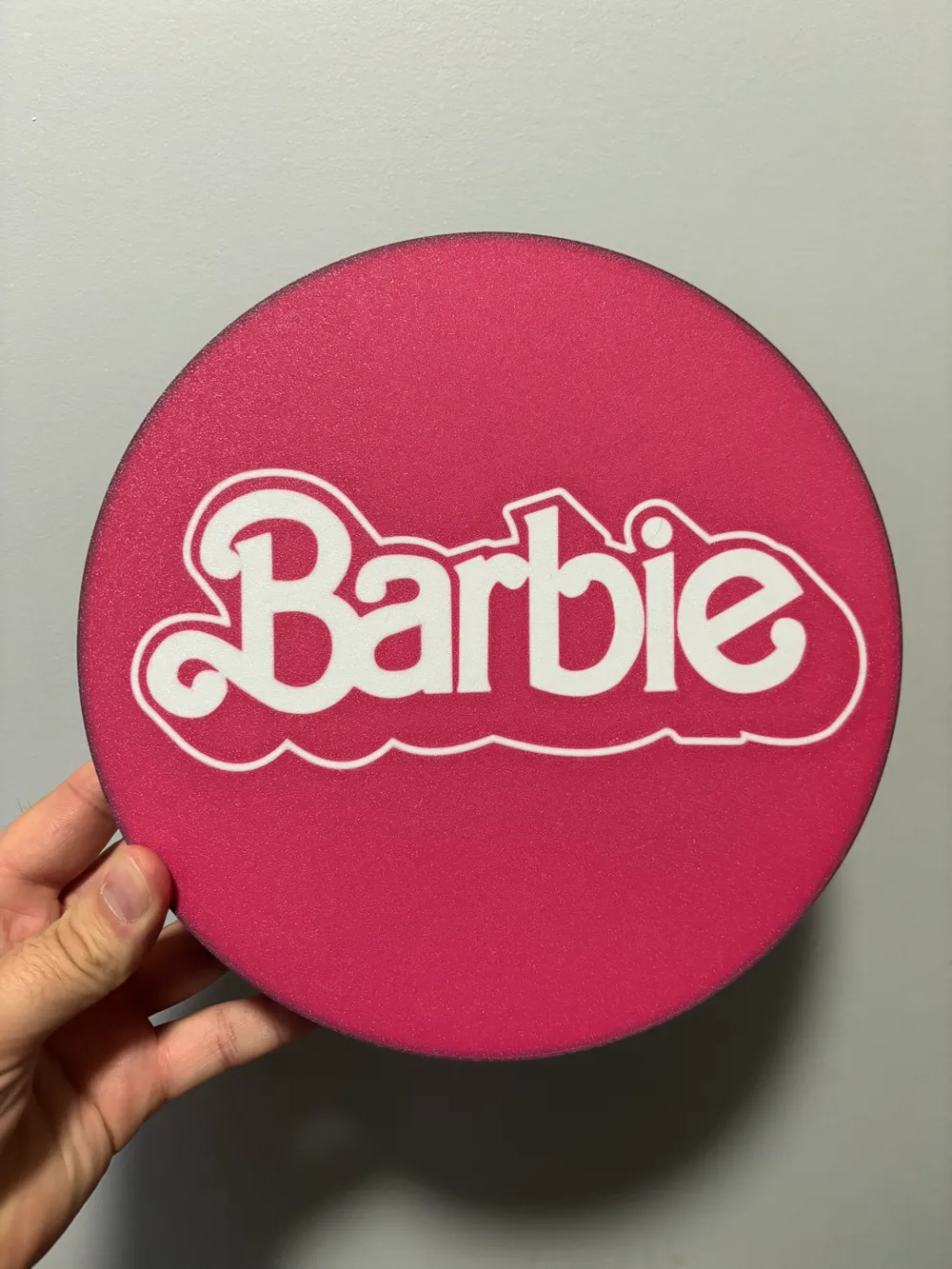 Barbie logo Light Box - Free 3D Print Model - MakerWorld, image size:1000x1333