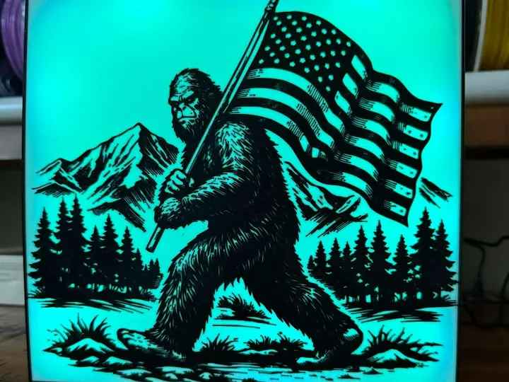 American Bigfoot Lightbox