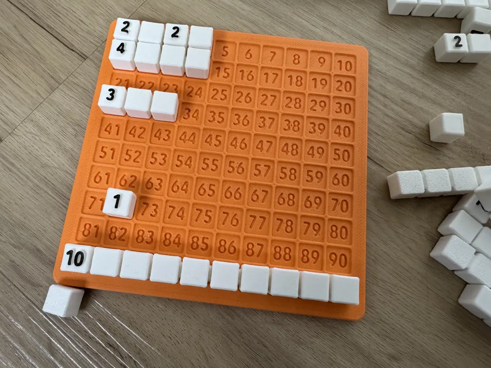 Gleo Block Math Practice-Math-Blocks for children/pupils/school by wanobano MakerWorld ...