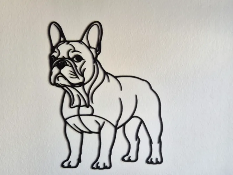 French Bulldog 2d art