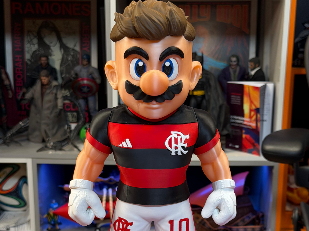 Super Mario Flamengo - Multiparts (NO AMS) - 35 cm