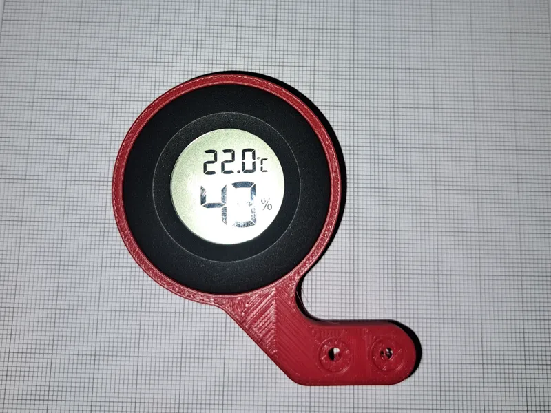 Hygrometer Halter für P1S, erhöhte Version