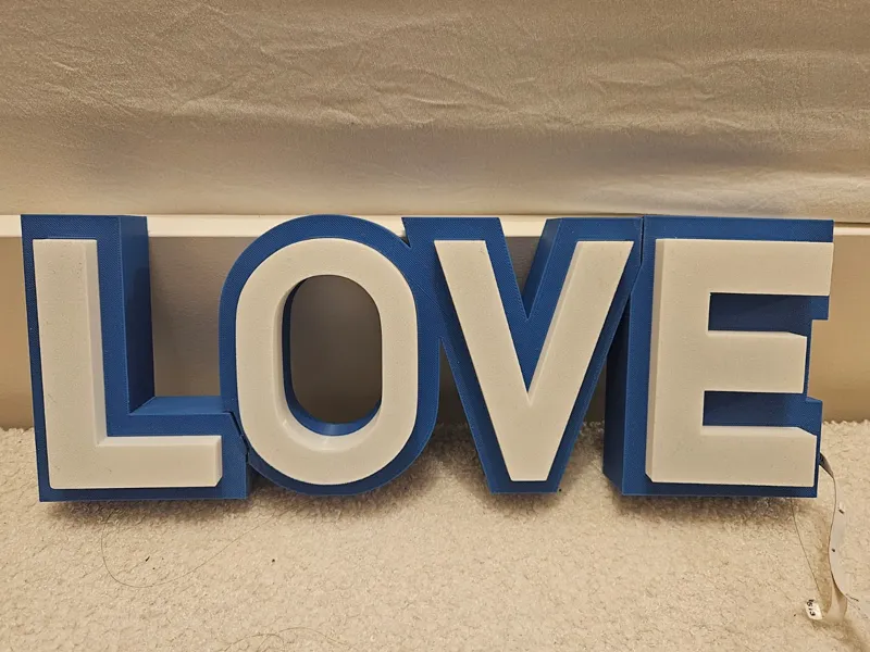 Love LED sign