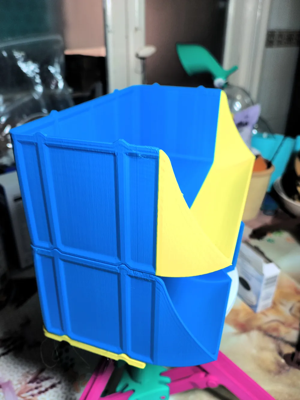 Stackable Storage Containers 14x11/14x21cm - Free 3D Print Model ...