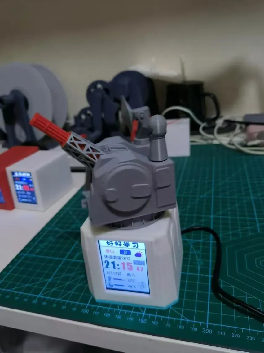 WIFI Clock Version Close-in Anti-aircraft Gun by tim050515 MakerWorld ...