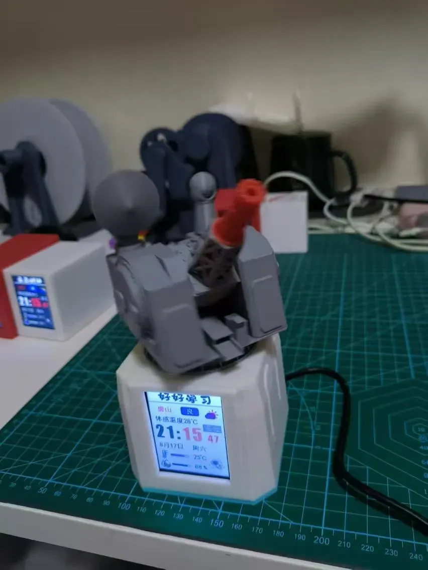 WIFI Clock Version Close-in Anti-aircraft Gun by tim050515 MakerWorld ...