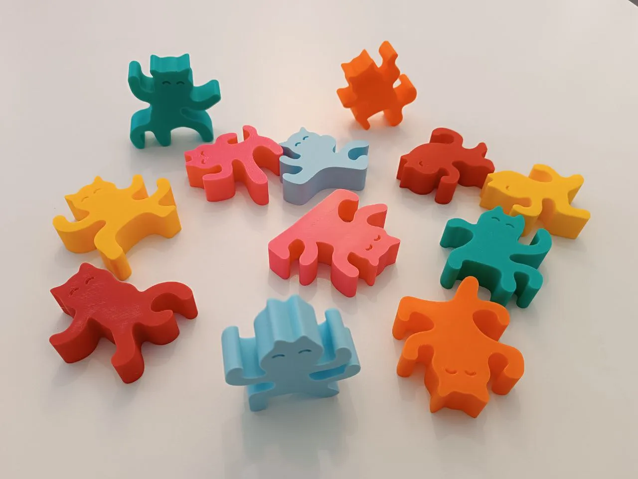 Ninja Cats Stacking Balance Game view 3