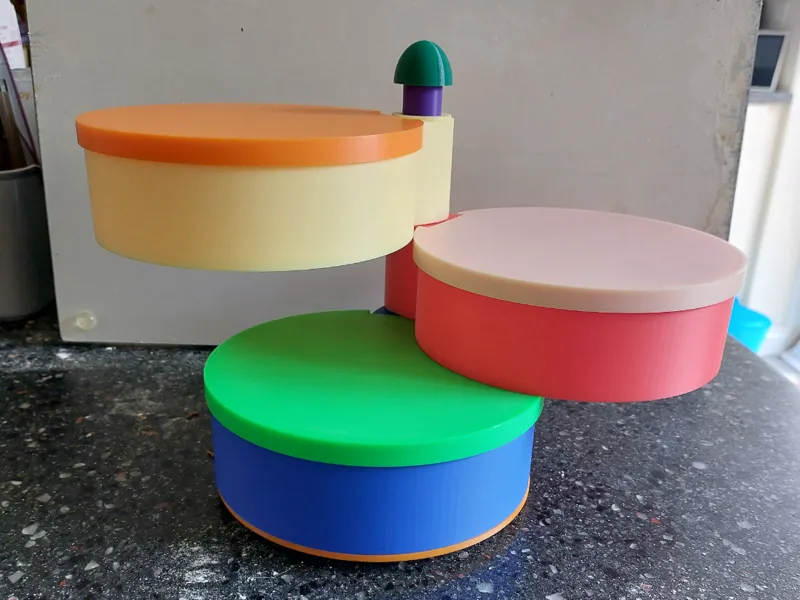Funky Stacked Storage 