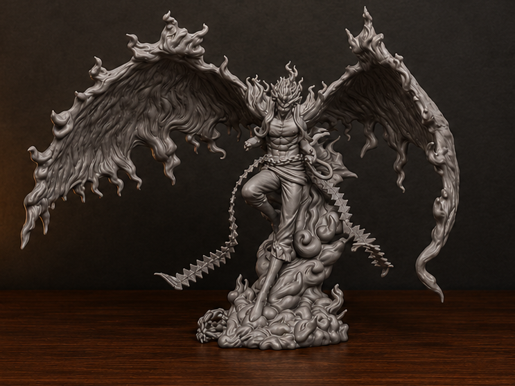 Marco the Phoenix – One Piece 3D Printable Figure