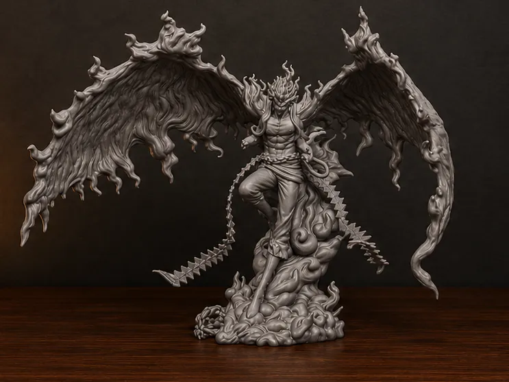 Marco the Phoenix – One Piece 3D Printable Figure