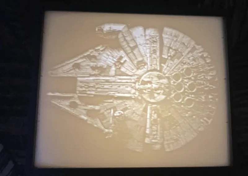 Millennium Falcon Lightbox