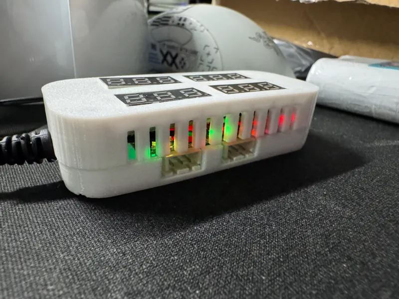 2S charger voltage display mod outcase
