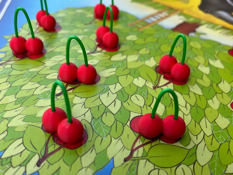 Kirschen HABA Obstgarten Spiel