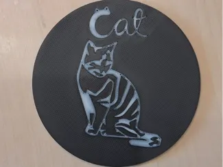 Cat Untersetzer